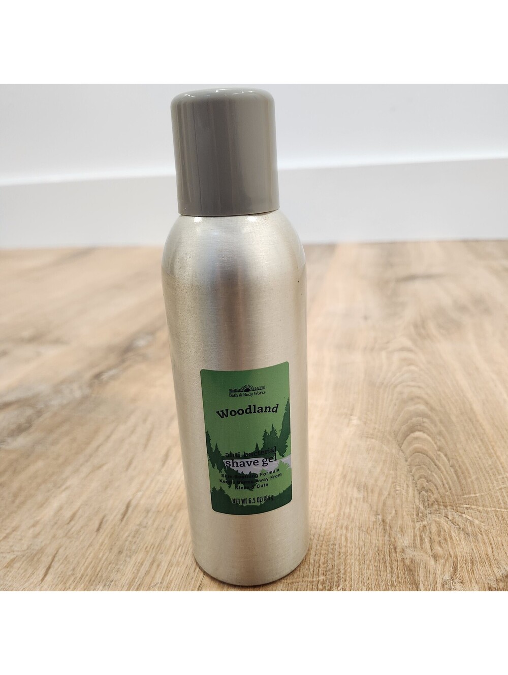 Bath & Body Works Woodland Anti-bacterial Shave Gel 6.5 oz Mens HTF Shaving VTG